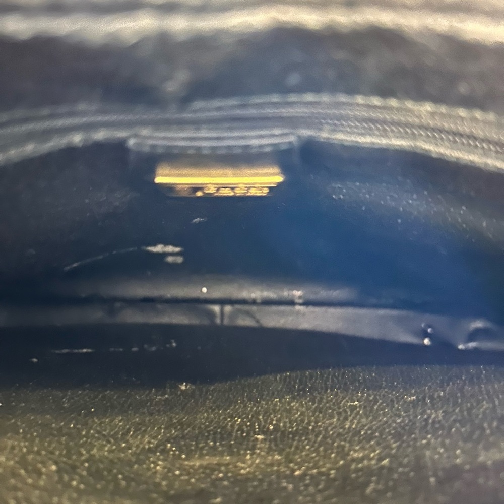 Coa-Gucci Leather Monogrammed Micro Gg Crossbody-… - image 6